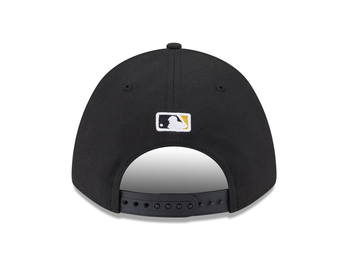 Pittsburgh Pirates Black New Era Player Replica M-Crown 9FORTY Adjustable Hat product image 7, provided for visual reference