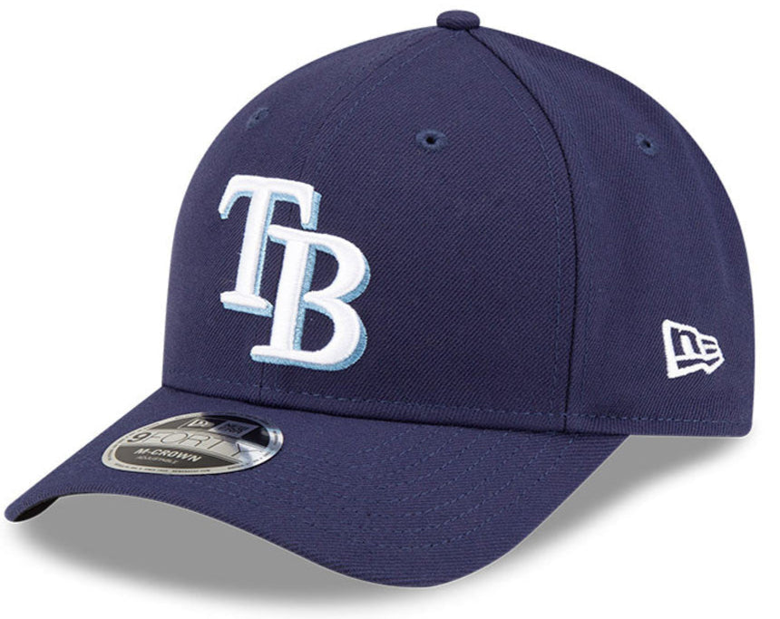 Tampa Bay Rays Navy New Era Player Replica M-Crown 9FORTY Adjustable Hat product image 1, provided for visual reference and