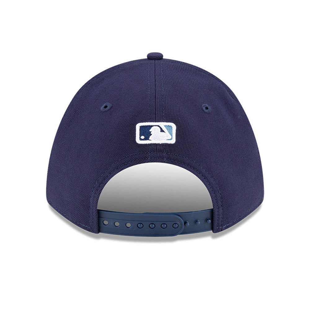 Tampa Bay Rays Navy New Era Player Replica M-Crown 9FORTY Adjustable Hat product image 6, provided for visual reference and