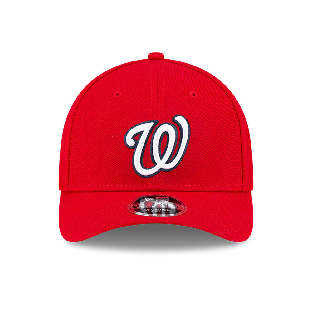 Washington Nationals Red New Era Player Replica M-Crown 9FORTY Adjustable Hat product image 2, provided for visual reference