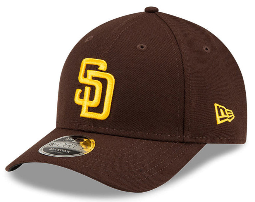 San Diego Padres Brown New Era Player Replica M-Crown 9FORTY Adjustable Hat product image 1, provided for visual reference