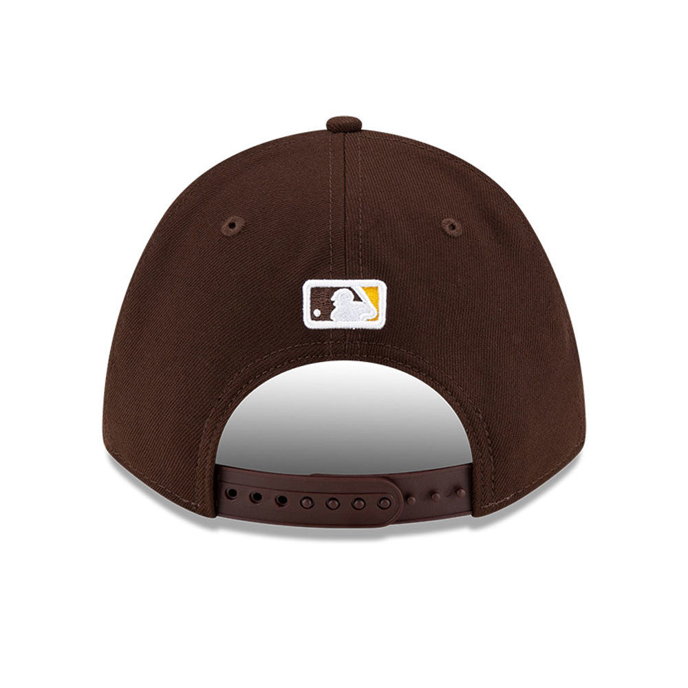 San Diego Padres Brown New Era Player Replica M-Crown 9FORTY Adjustable Hat product image 7, provided for visual reference