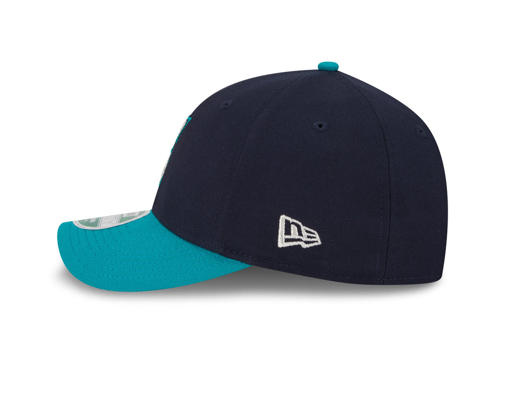 Seattle Mariners Navy/Teal New Era Player Replica M-Crown 9FORTY Adjustable Hat product image 5, provided for visual