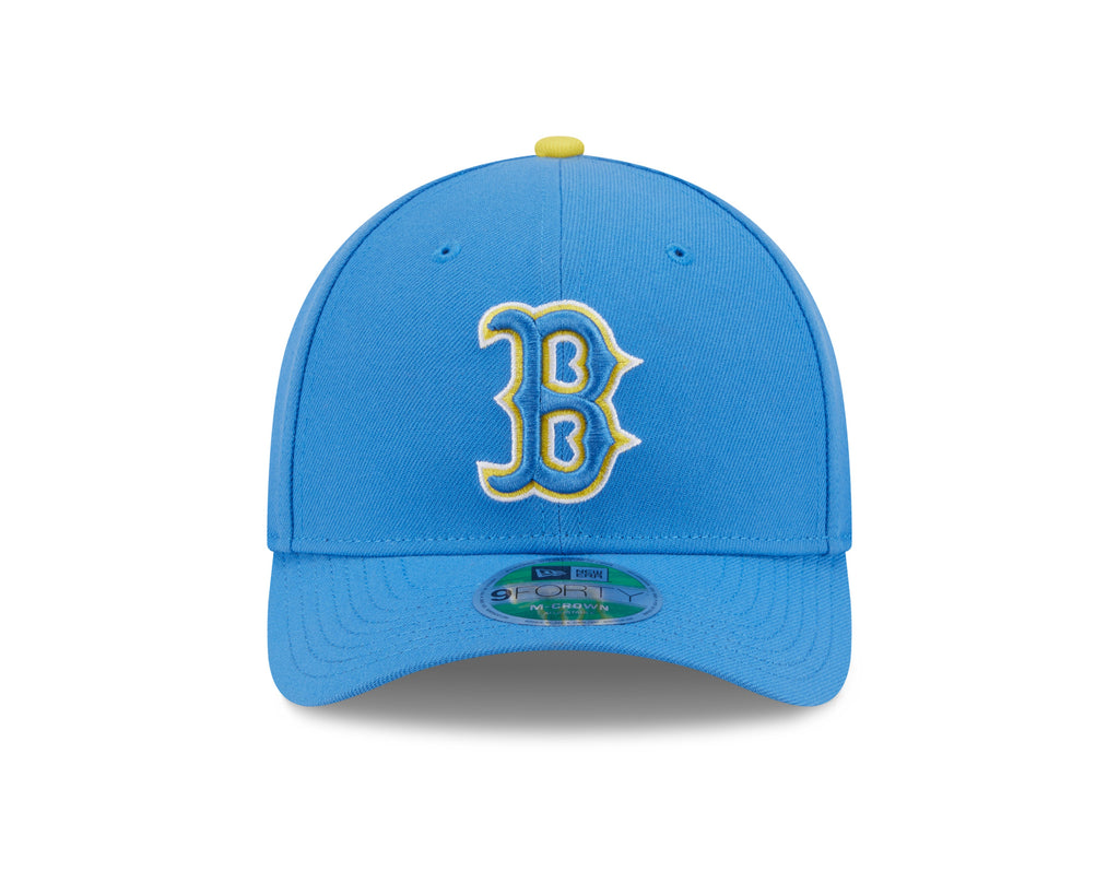 Boston Red Sox City Connect Blue New Era Player Replica M-Crown 9FORTY Adjustable Hat product image 2, provided for visual