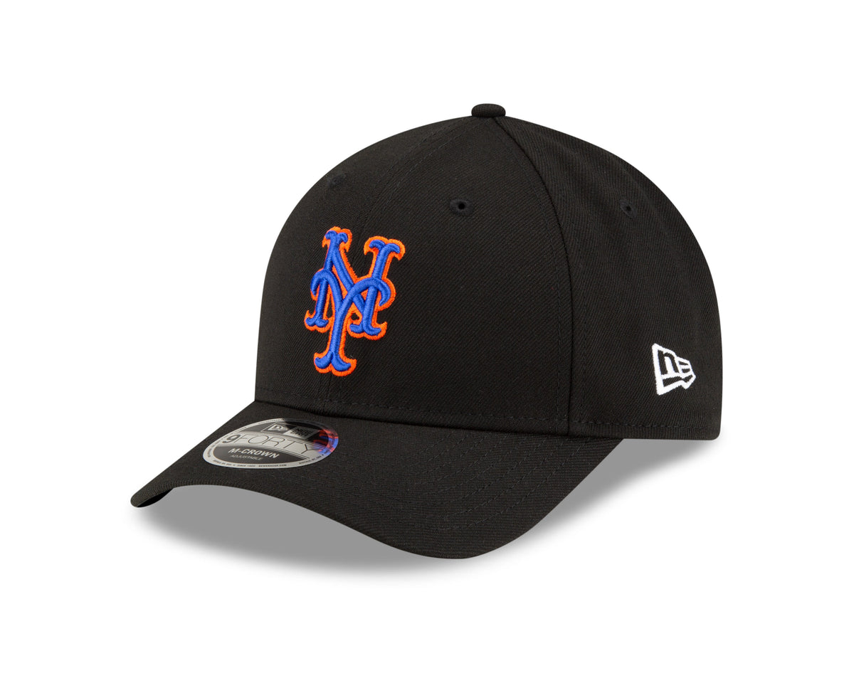 New York Mets Black Alternate 2 New Era Player Replica M-Crown 9FORTY Adjustable Hat product image 8, provided for visual