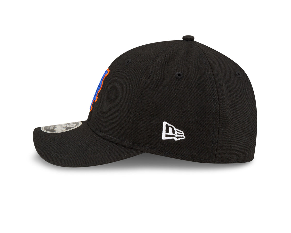 New York Mets Black Alternate 2 New Era Player Replica M-Crown 9FORTY Adjustable Hat product image 4, provided for visual