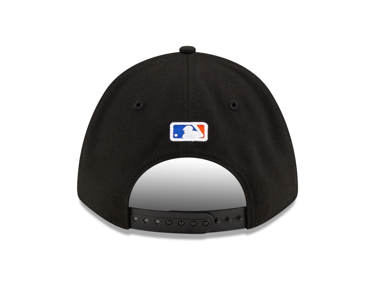 New York Mets Black Alternate 2 New Era Player Replica M-Crown 9FORTY Adjustable Hat product image 6, provided for visual