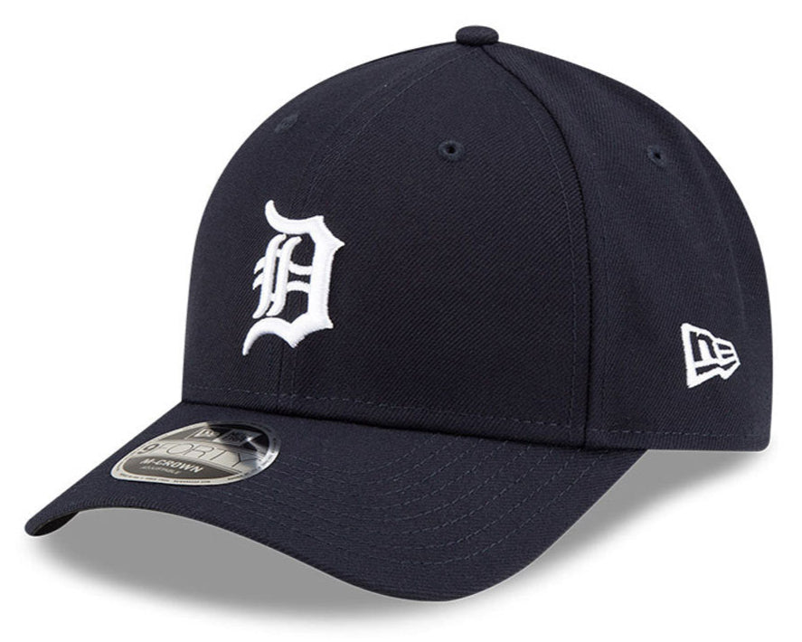 Detroit Tigers Navy Blue New Era Player Replica M-Crown 9FORTY Adjustable Hat product image 1, provided for visual reference