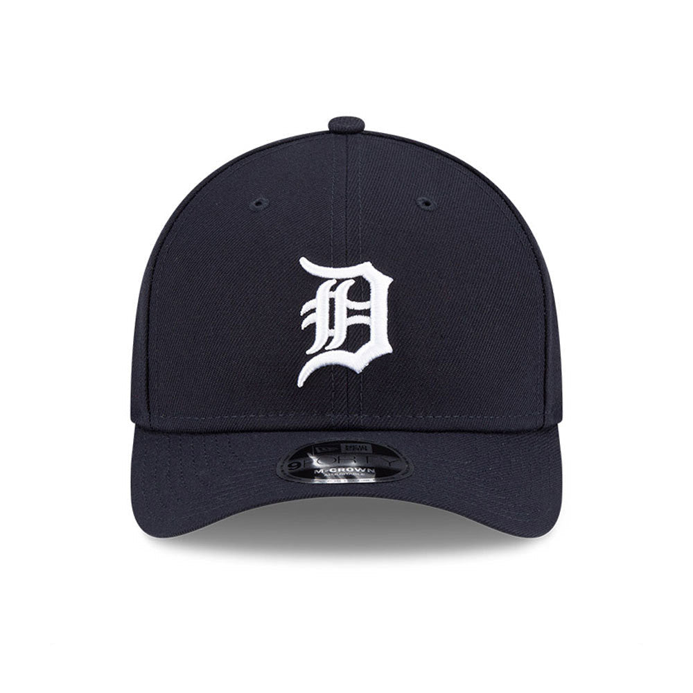 Detroit Tigers Navy Blue New Era Player Replica M-Crown 9FORTY Adjustable Hat product image 2, provided for visual reference