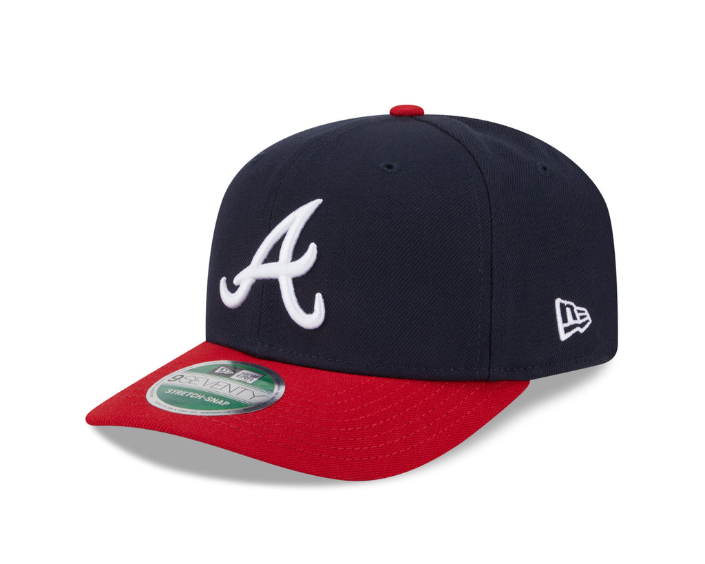 Atlanta Braves New Era Player Replica 9SEVENTY Stretch Snap Adjustable Hat product image 8, provided for visual reference