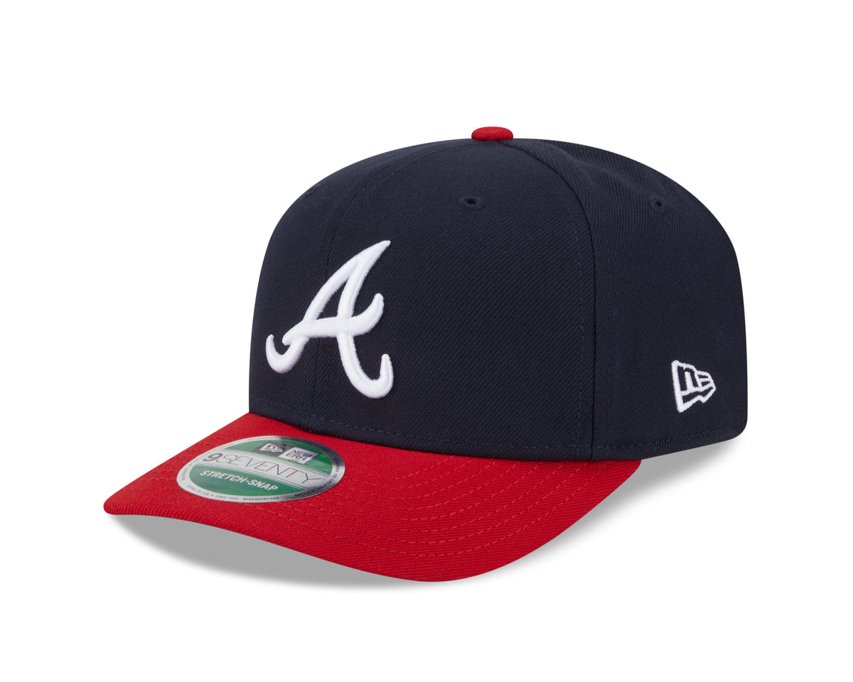 Atlanta Braves New Era Player Replica 9SEVENTY Stretch Snap Adjustable Hat product image 8, provided for visual reference