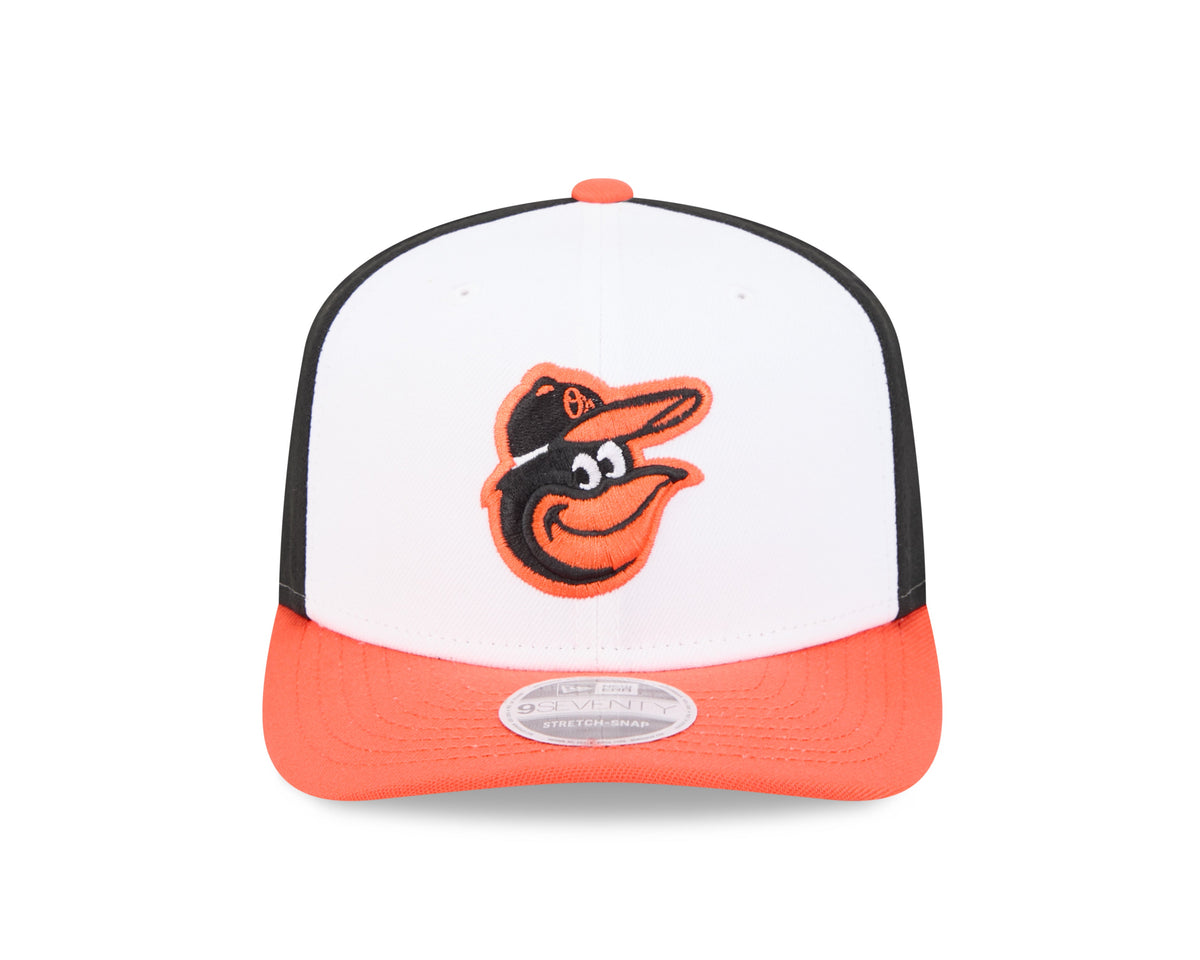 Baltimore Orioles Home New Era Player Replica 9SEVENTY Stretch Snap Adjustable Hat product image 2, provided for visual
