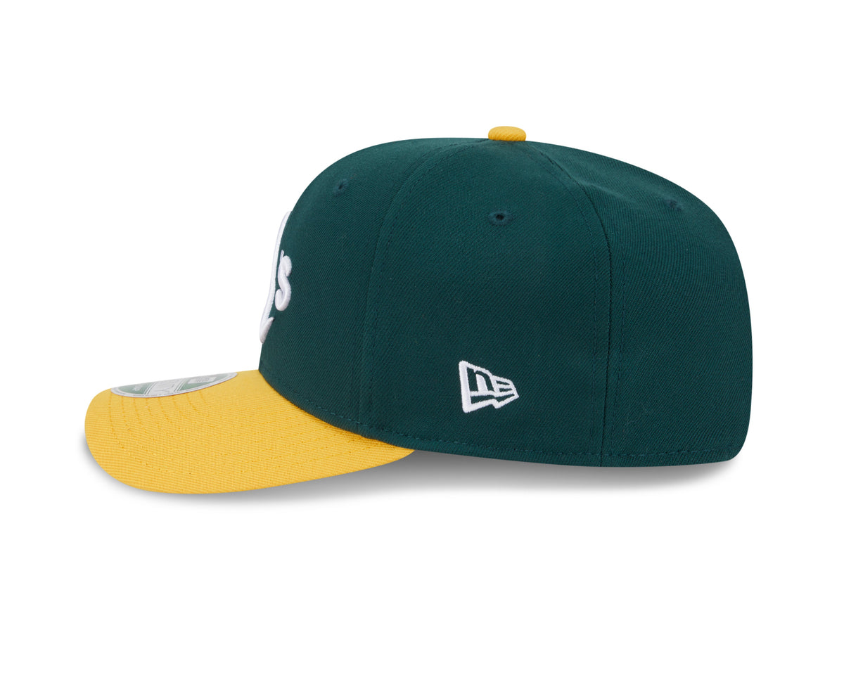 Athletics Green New Era Player Replica 9SEVENTY Stretch Snap Adjustable Hat product image 4, provided for visual reference