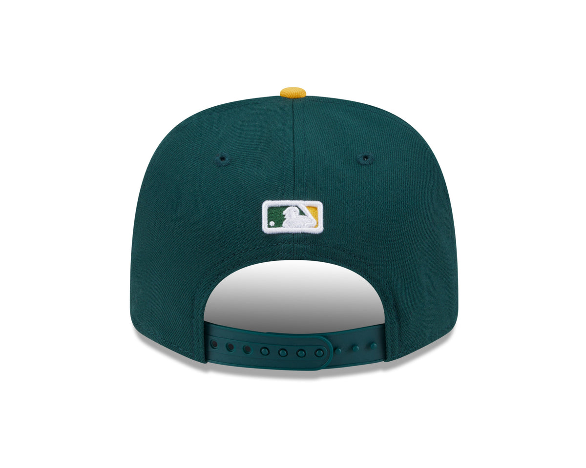 Athletics Green New Era Player Replica 9SEVENTY Stretch Snap Adjustable Hat product image 6, provided for visual reference