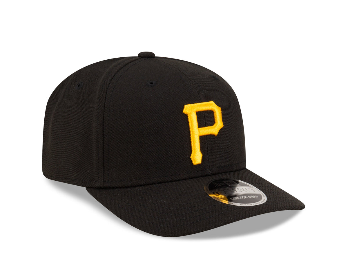 Pittsburgh Pirates Black New Era Player Replica 9SEVENTY Stretch Snap Adjustable Hat product image 3, provided for visual