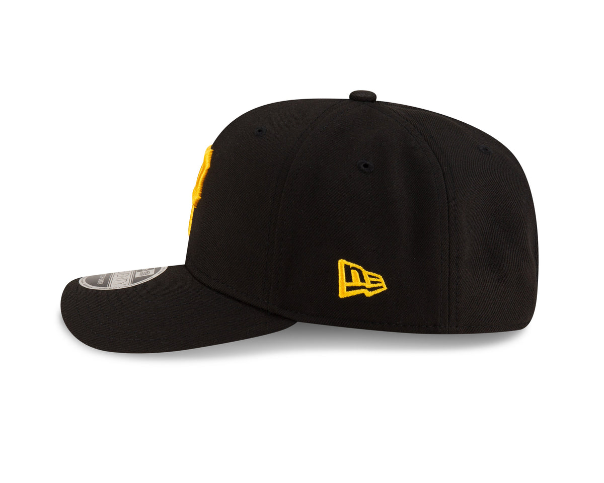 Pittsburgh Pirates Black New Era Player Replica 9SEVENTY Stretch Snap Adjustable Hat product image 4, provided for visual