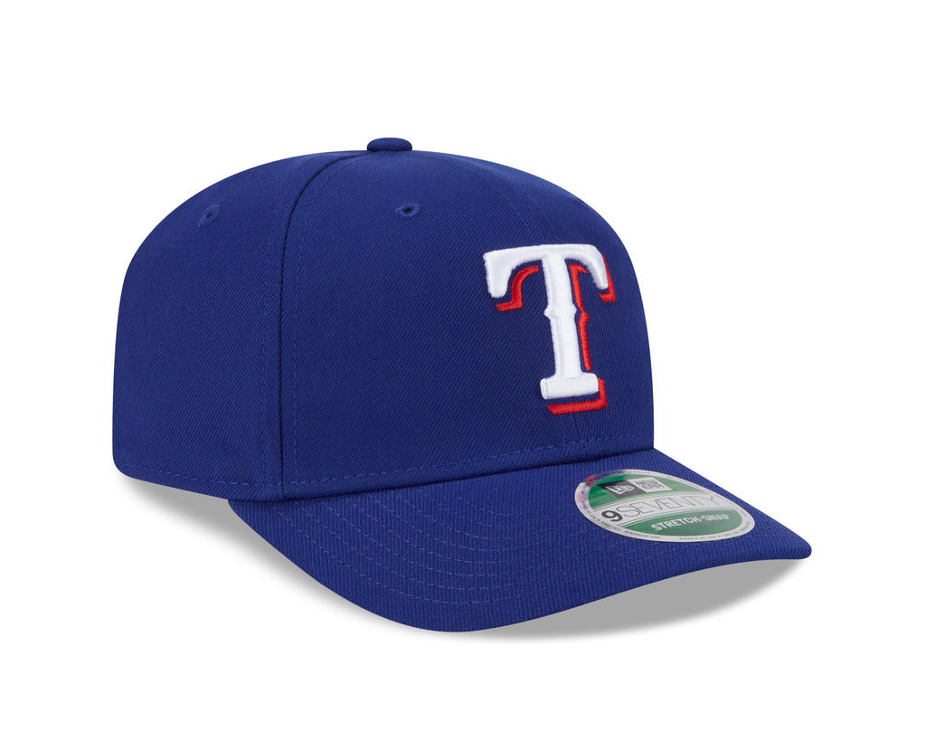 Texas Rangers Blue New Era Player Replica 9SEVENTY Stretch Snap Adjustable Hat product image 3, provided for visual