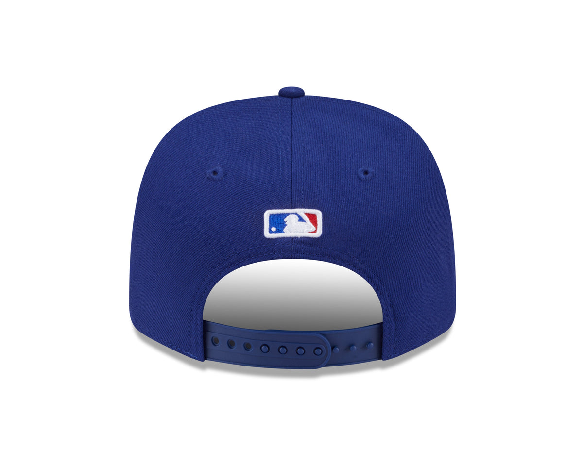 Texas Rangers Blue New Era Player Replica 9SEVENTY Stretch Snap Adjustable Hat product image 6, provided for visual