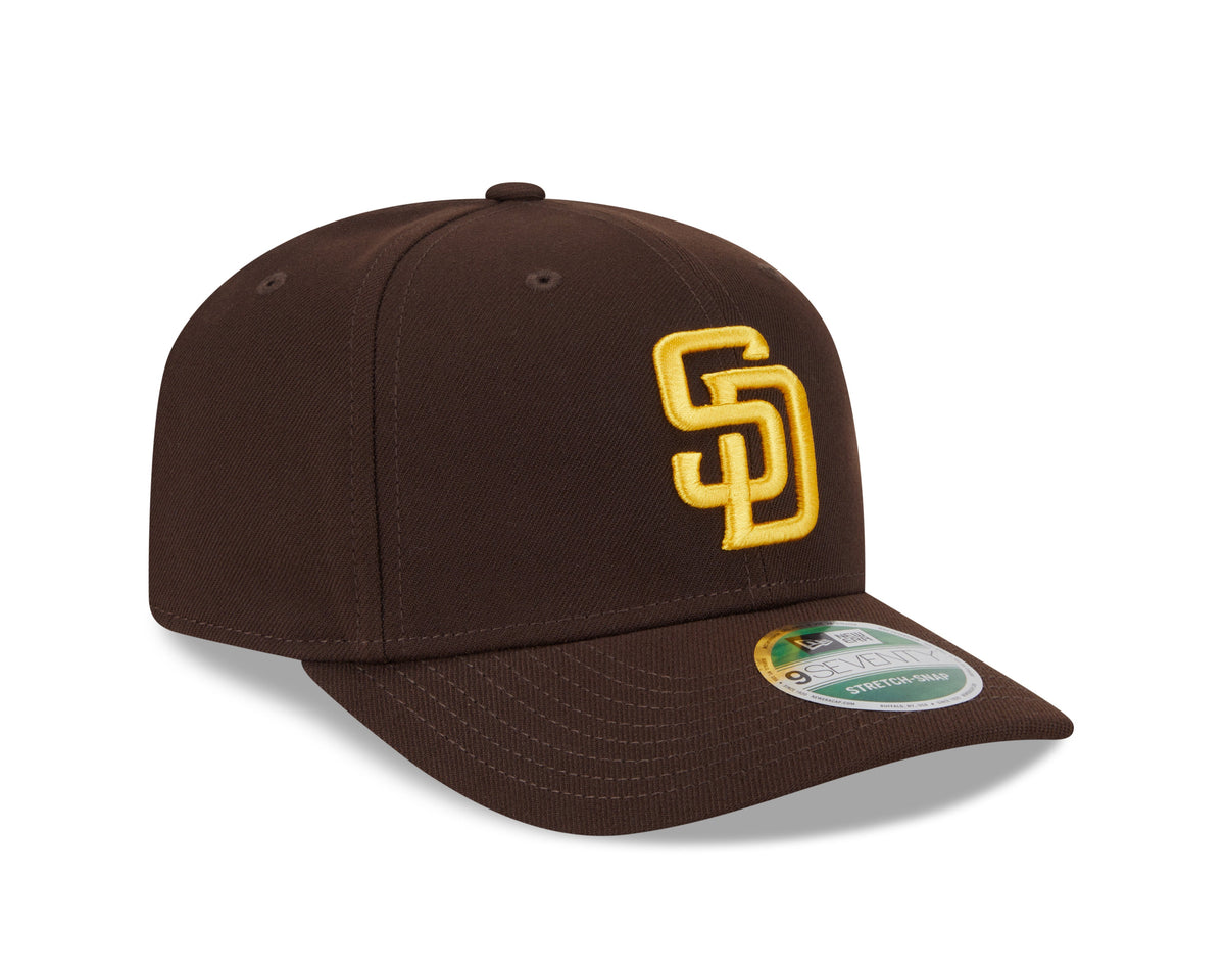 San Diego Padres Brown New Era Player Replica 9SEVENTY Stretch Snap Adjustable Hat product image 3, provided for visual