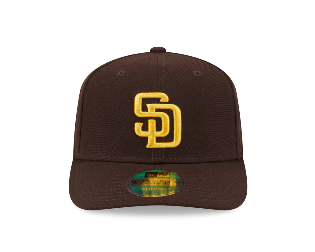 San Diego Padres Brown New Era Player Replica 9SEVENTY Stretch Snap Adjustable Hat product image 2, provided for visual