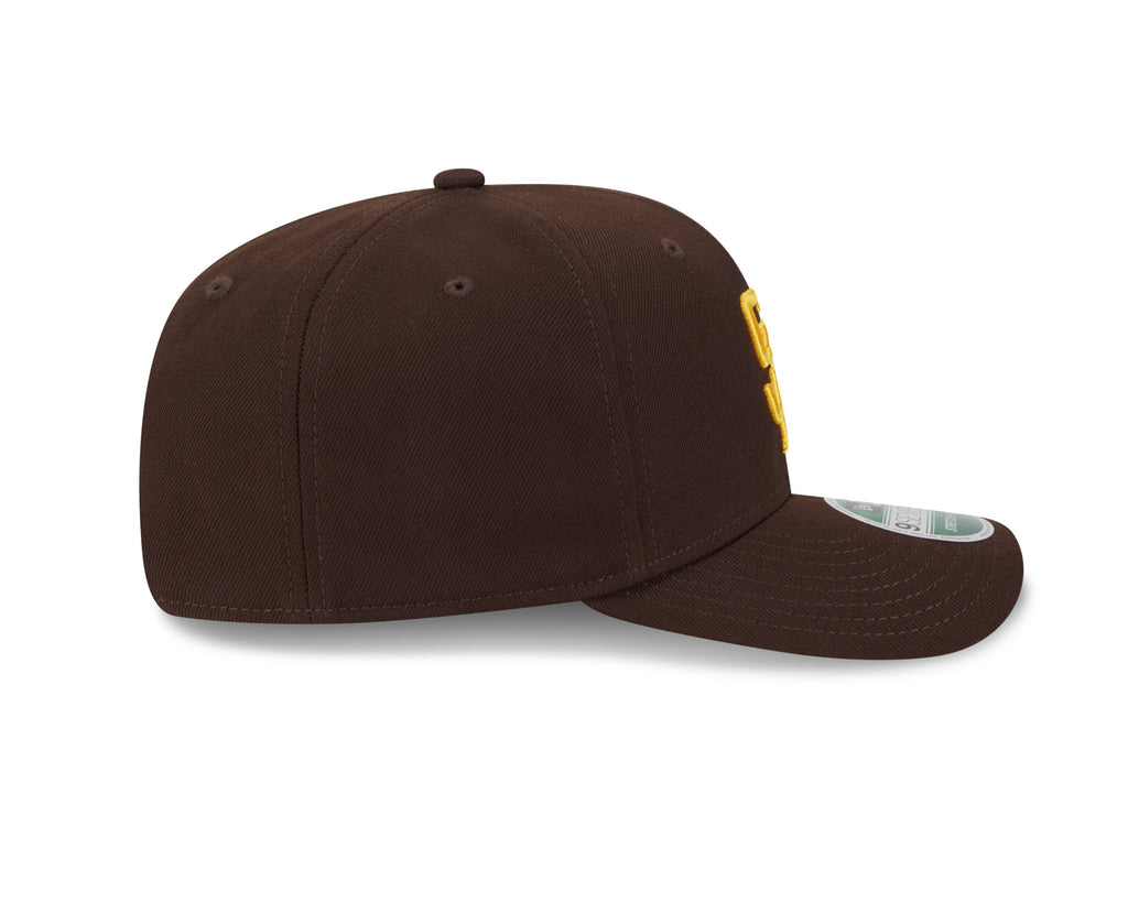 San Diego Padres Brown New Era Player Replica 9SEVENTY Stretch Snap Adjustable Hat product image 5, provided for visual