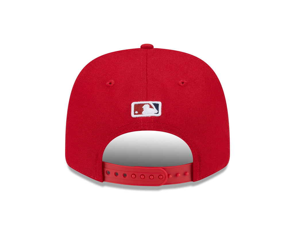 Washington Nationals Red New Era Player Replica 9SEVENTY Stretch Snap Adjustable Hat product image 6, provided for visual