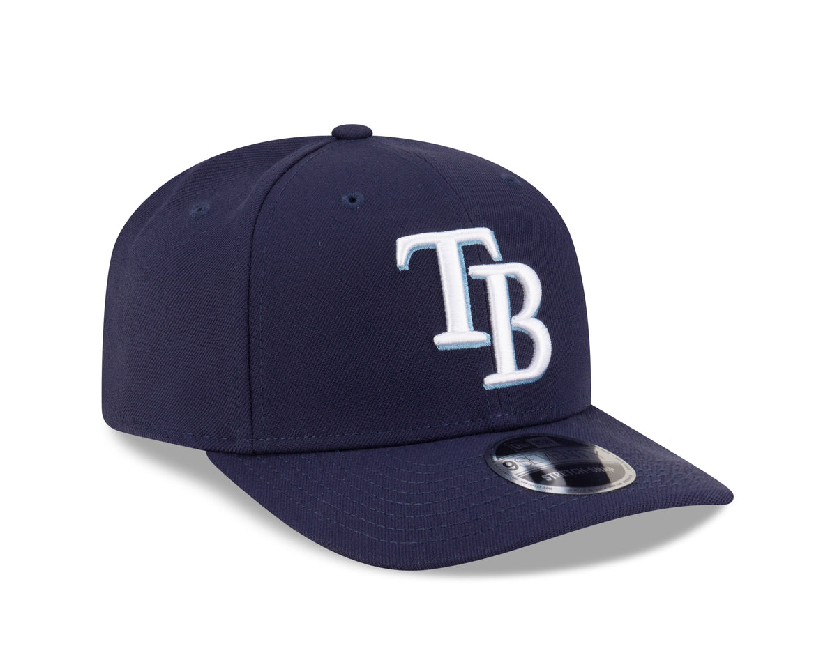 Tampa Bay Rays Navy New Era Player Replica 9SEVENTY Stretch Snap Adjustable Hat product image 3, provided for visual