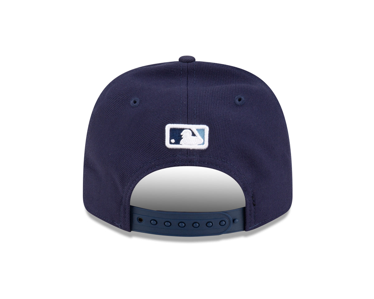 Tampa Bay Rays Navy New Era Player Replica 9SEVENTY Stretch Snap Adjustable Hat product image 6, provided for visual