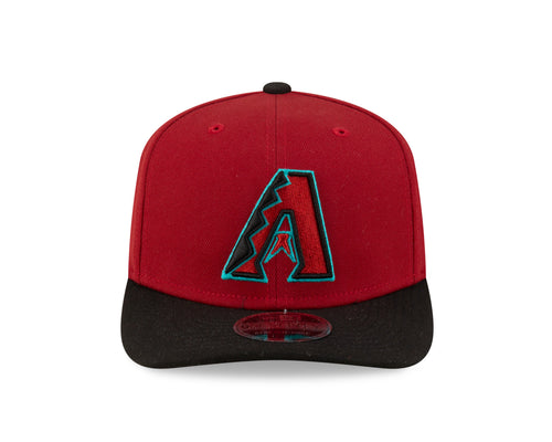 Arizona Diamondbacks Red New Era Player Replica 9SEVENTY Stretch Snap Adjustable Hat product image 2, provided for visual