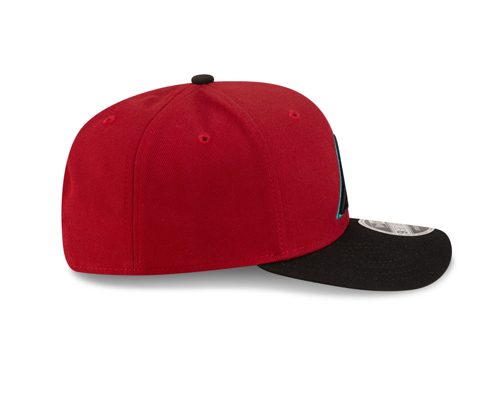 Arizona Diamondbacks Red New Era Player Replica 9SEVENTY Stretch Snap Adjustable Hat product image 5, provided for visual