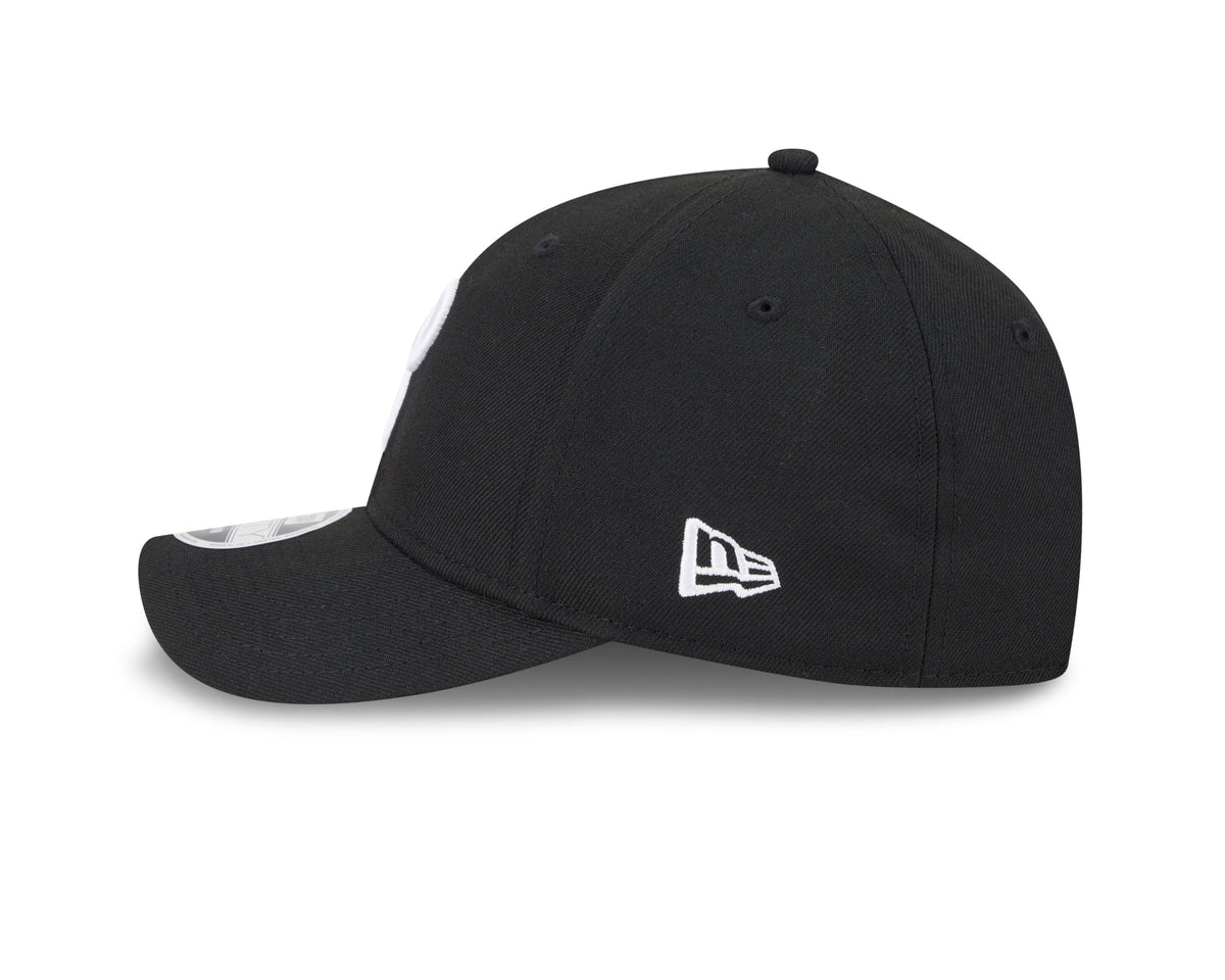 Philadelphia Phillies Black and White New Era M-Crown 9FORTY Adjustable Hat product image 4, provided for visual reference