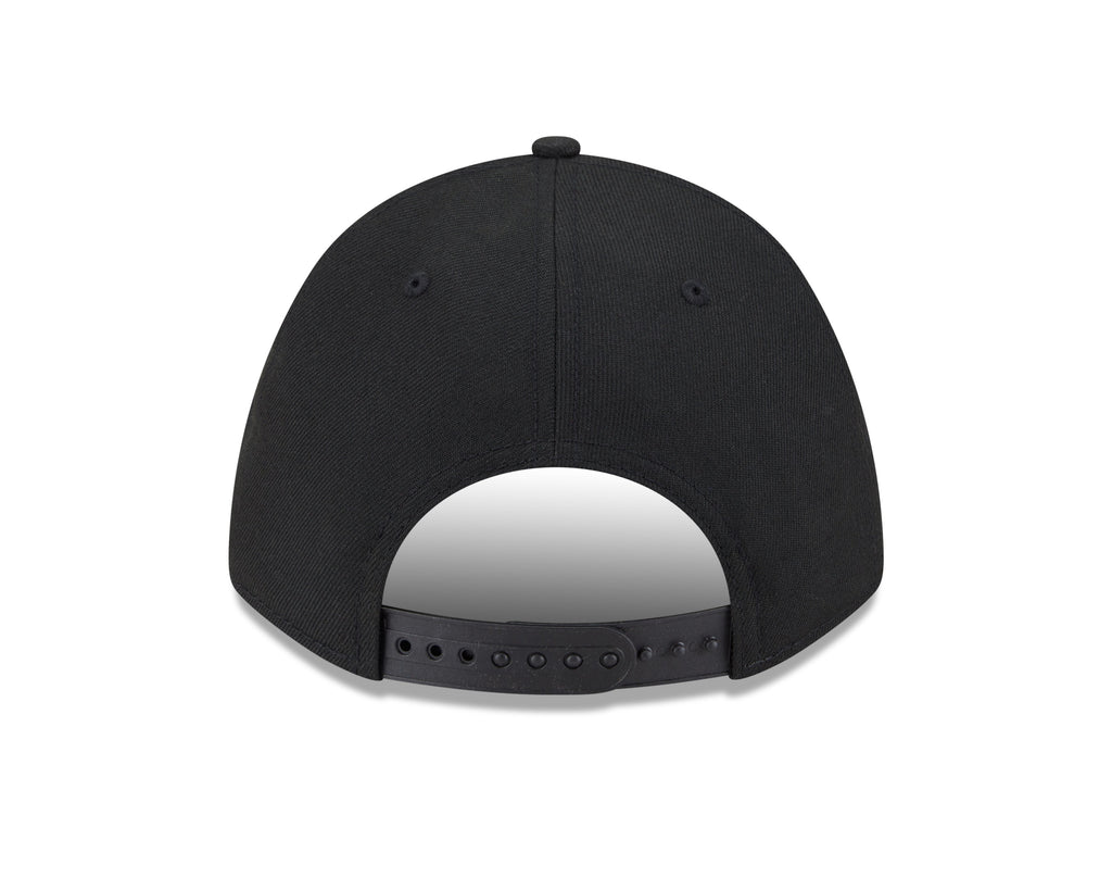 Philadelphia Phillies Black and White New Era M-Crown 9FORTY Adjustable Hat product image 6, provided for visual reference