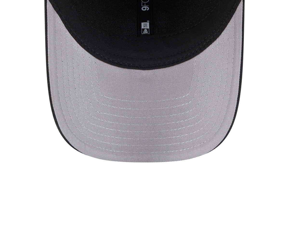 Philadelphia Phillies Black and White New Era M-Crown 9FORTY Adjustable Hat product image 7, provided for visual reference