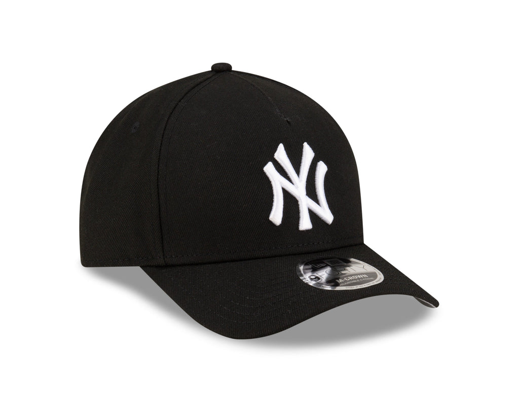 New York Yankees Black New Era M-Crown 9FORTY Adjustable Hat product image 3, provided for visual reference and product