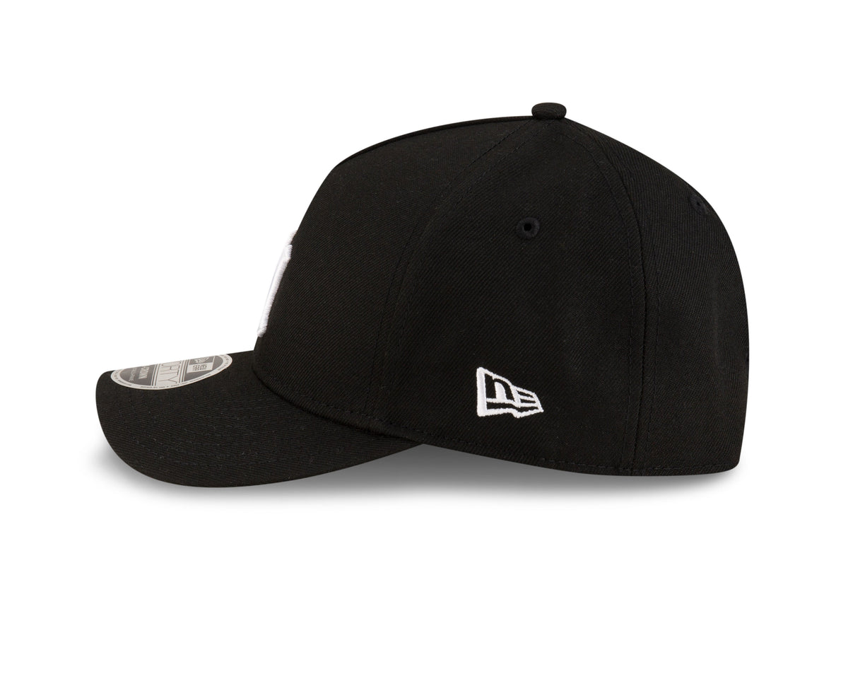 New York Yankees Black New Era M-Crown 9FORTY Adjustable Hat product image 4, provided for visual reference and product