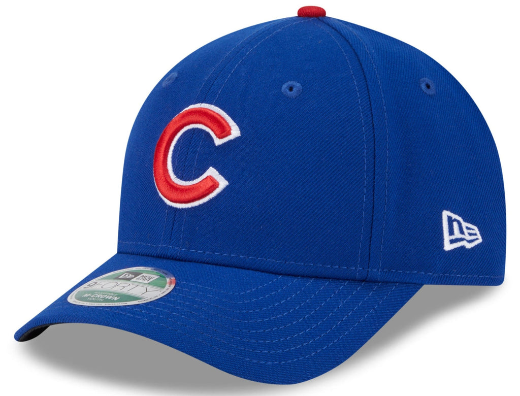 Youth Chicago Cubs Royal New Era Player Replica M-Crown 9FORTY Adjustable Hat product image 1, provided for visual reference