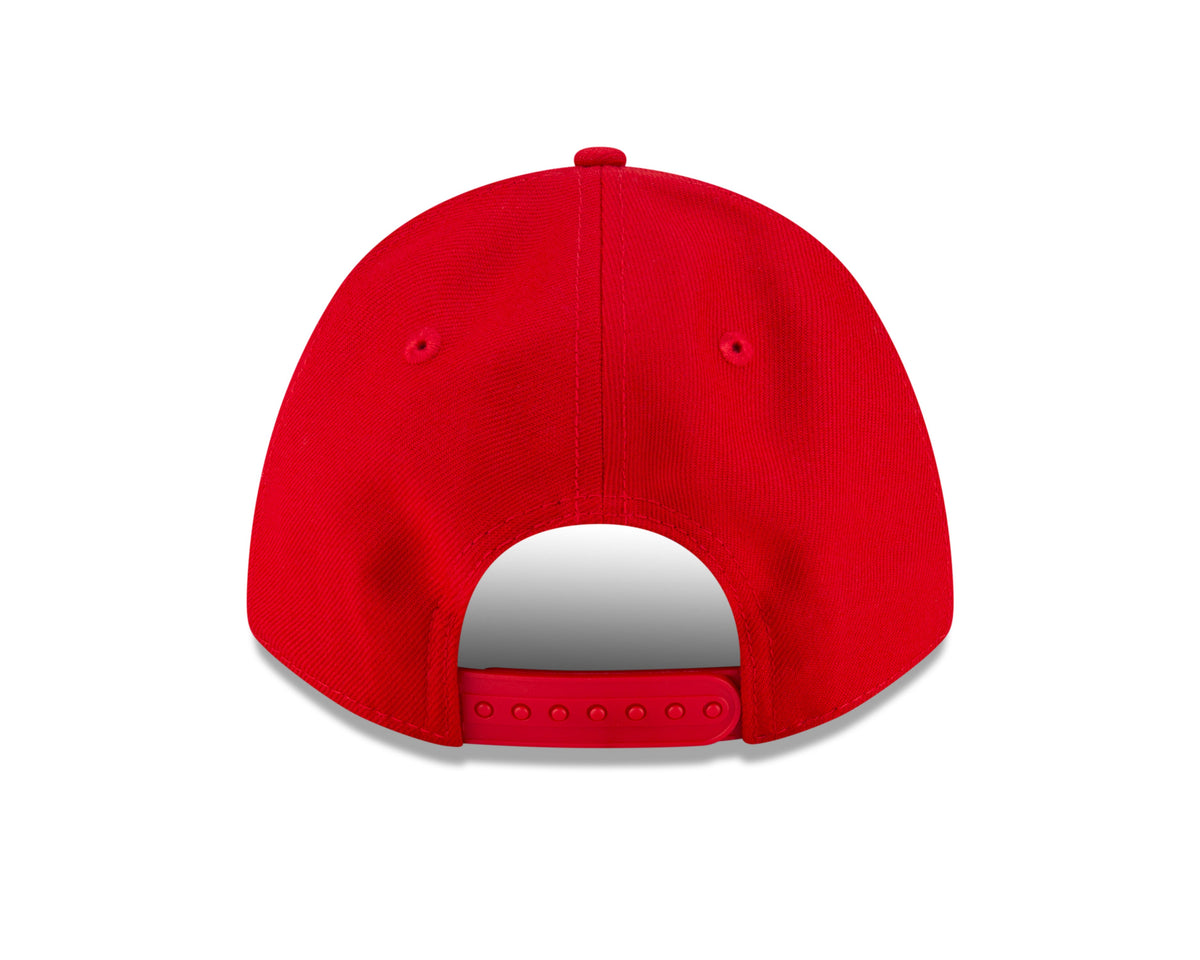 Philadelphia Phillies Red Fanatic New Era M-Crown 9FORTY Adjustable Hat product image 6, provided for visual reference and