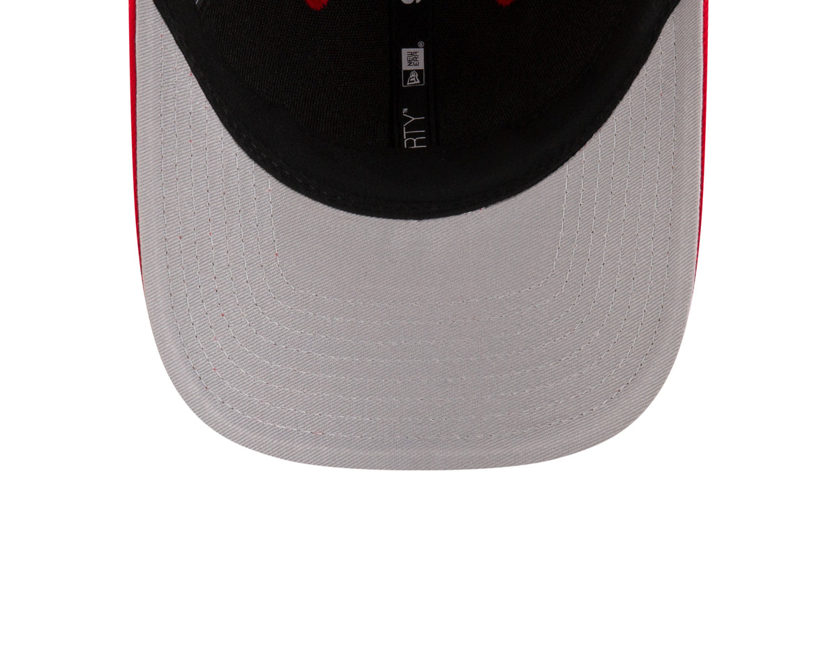 Philadelphia Phillies Red Fanatic New Era M-Crown 9FORTY Adjustable Hat product image 7, provided for visual reference and