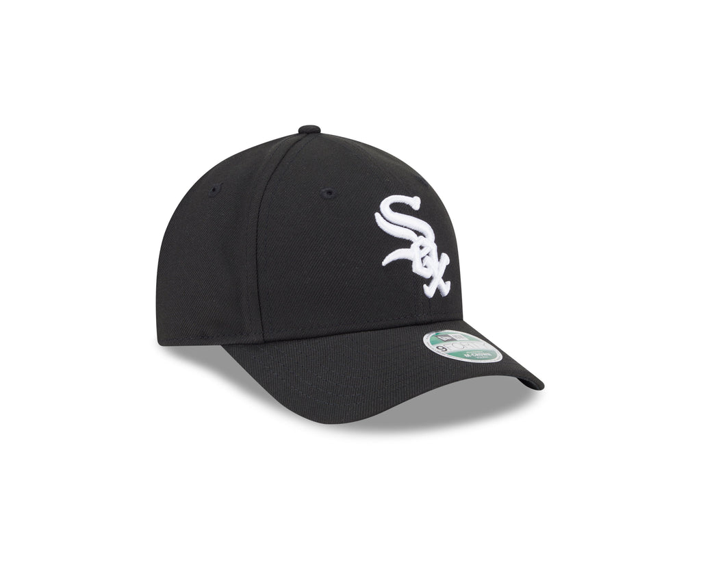 Youth White Sox Black New Era Player Replica M-Crown 9FORTY Adjustable Hat product image 3, provided for visual reference