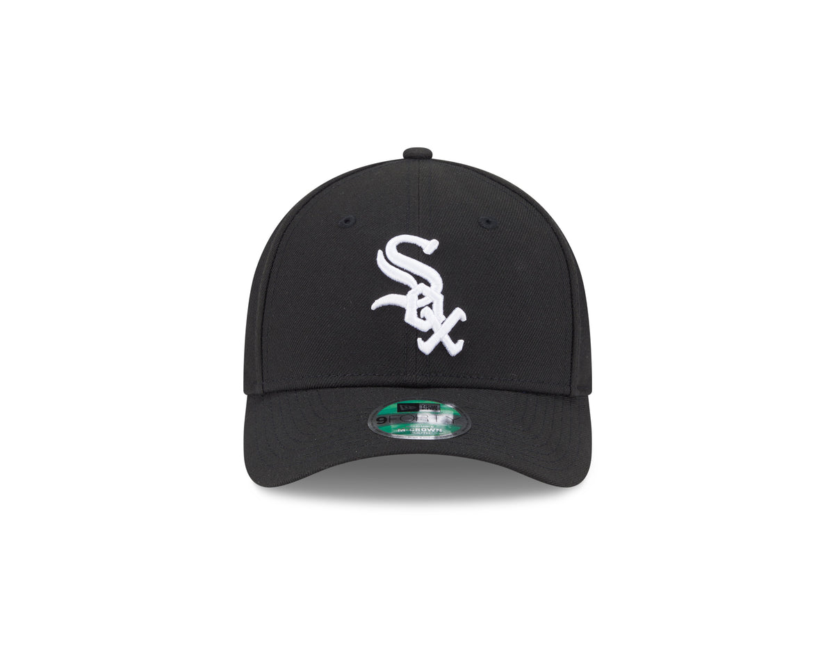 Youth White Sox Black New Era Player Replica M-Crown 9FORTY Adjustable Hat product image 2, provided for visual reference