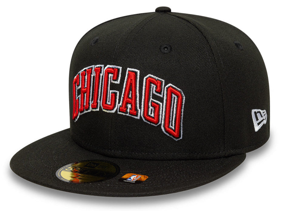 Chicago Bulls New Era 2024 Statement Edition Official Black 59FIFTY Fitted Hat product image 1, provided for visual
