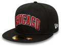 Chicago Bulls New Era 2024 Statement Edition Official Black 59FIFTY Fitted Hat product image 1, provided for visual