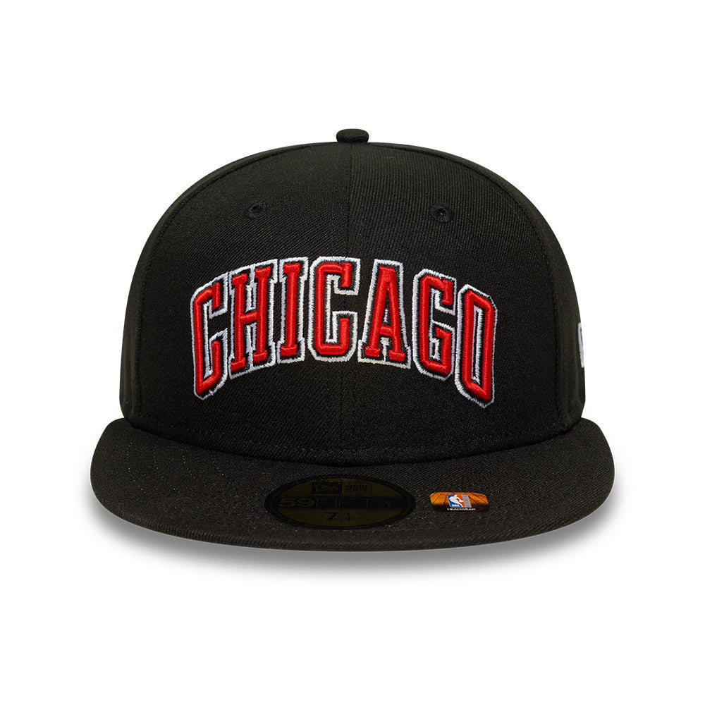 Chicago Bulls New Era 2024 Statement Edition Official Black 59FIFTY Fitted Hat product image 2, provided for visual