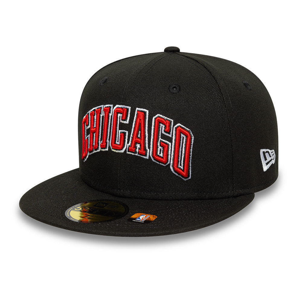 Chicago Bulls New Era 2024 Statement Edition Official Black 59FIFTY Fitted Hat product image 5, provided for visual