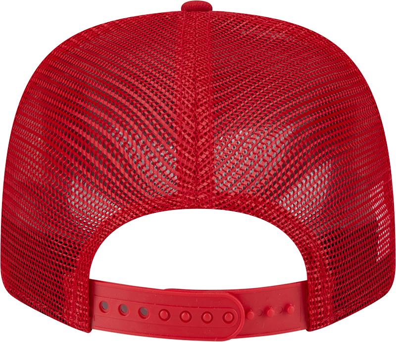 Florida Panthers New Era Red New Era 9SEVENTY Trucker Hat for Men product image 6, provided for visual reference and product