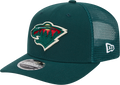 Minnesota Wild New Era Green New Era 9SEVENTY Trucker Hat for Men product image 1, provided for visual reference and product