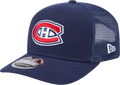 Montreal Canadiens New Era Navy New Era 9SEVENTY Trucker Hat for Men product image 1, provided for visual reference and