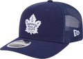 Toronto Maple Leafs New Era Navy New Era 9SEVENTY Trucker Hat for Men product image 1, provided for visual reference and