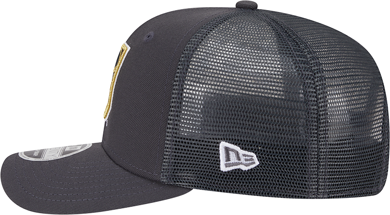Vegas Golden Knights New Era Gray New Era 9SEVENTY Trucker Hat for Men product image 4, provided for visual reference and