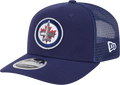Winnipeg Jets New Era Navy New Era 9SEVENTY Trucker Hat for Men product image 1, provided for visual reference and product